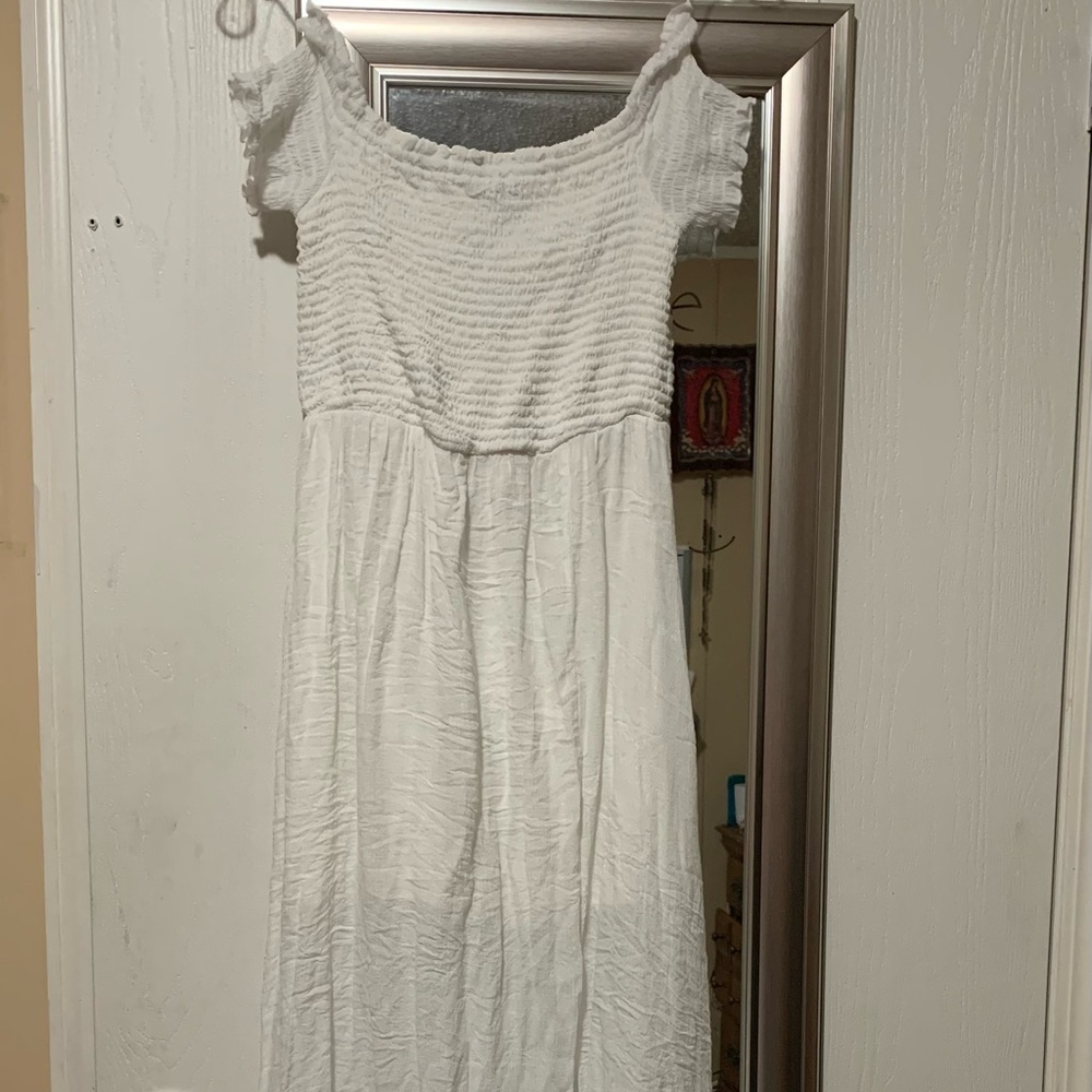 Beautiful All White Dress from Walter Green Boutique.